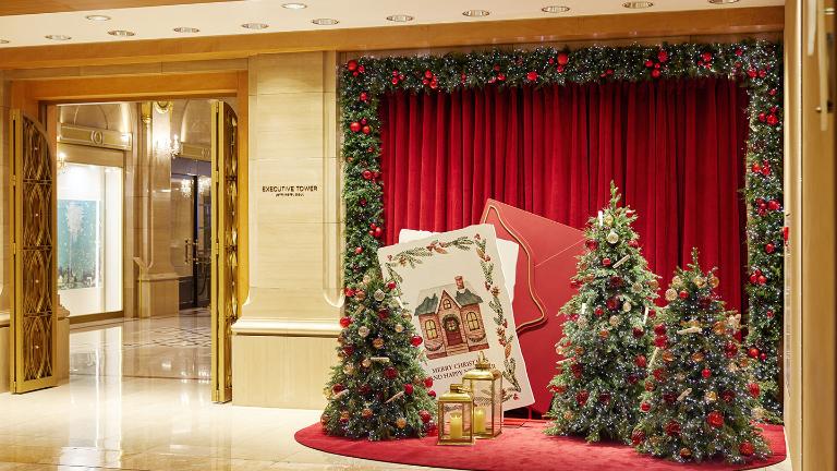 lotte hotel seoul, seoul hotel, christmas, event, tree