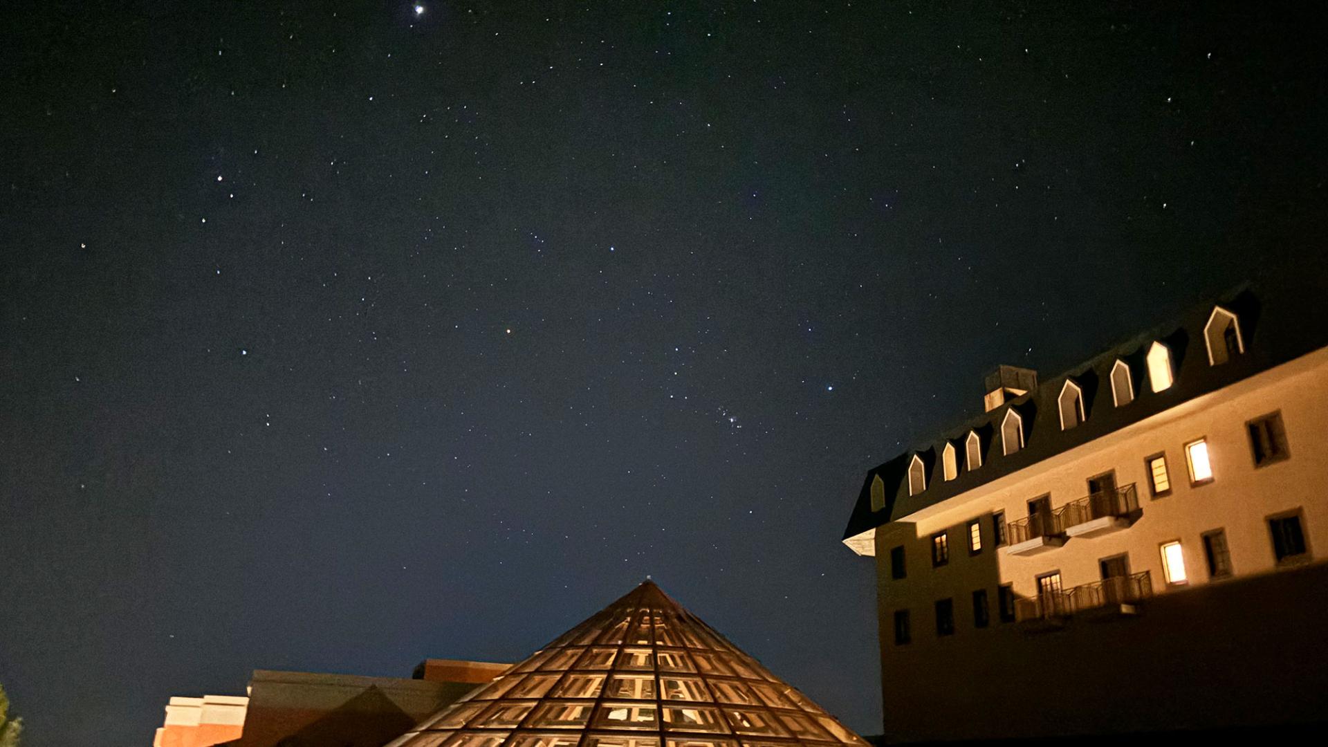 Starry sky terrace